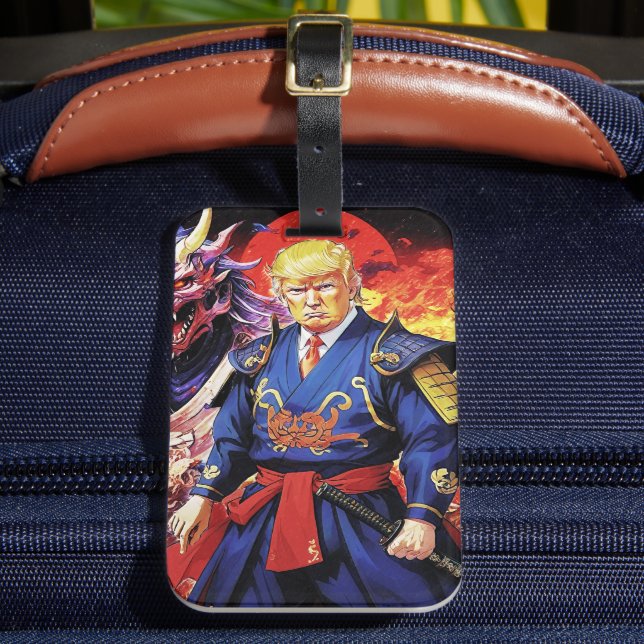Epic Trump Samurai Anime Bagagebricka (Framsida Insitu 2)