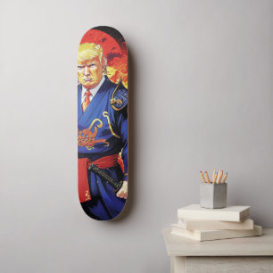 Epic Trump Samurai Anime Mini Skateboard Bräda 18,5 Cm