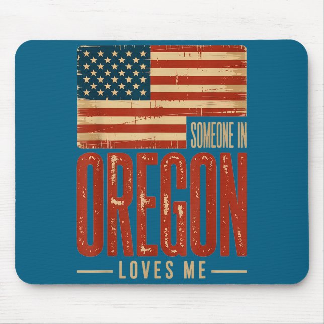 Epic US Loves Oregon Me Flag Someone Musmatta (Framsidan)
