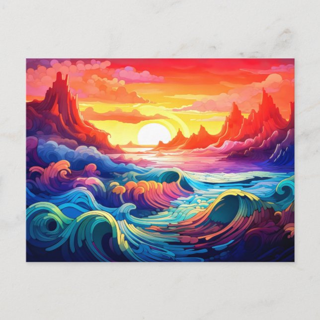 Epic Vågar 5 Vykort (Framsida)