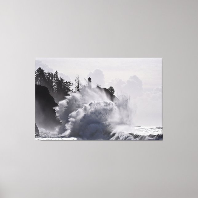 Epic Vågar vid Cape Dismissavtals WA-stat Canvastryck (Framsida)