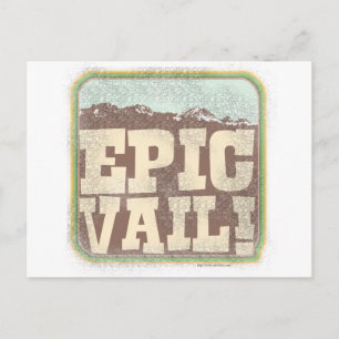 Epic Vail Vykort