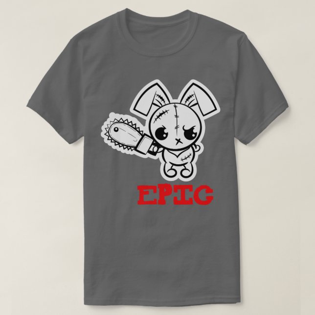 Epic Voo Bunny T Shirt (Design framsida)