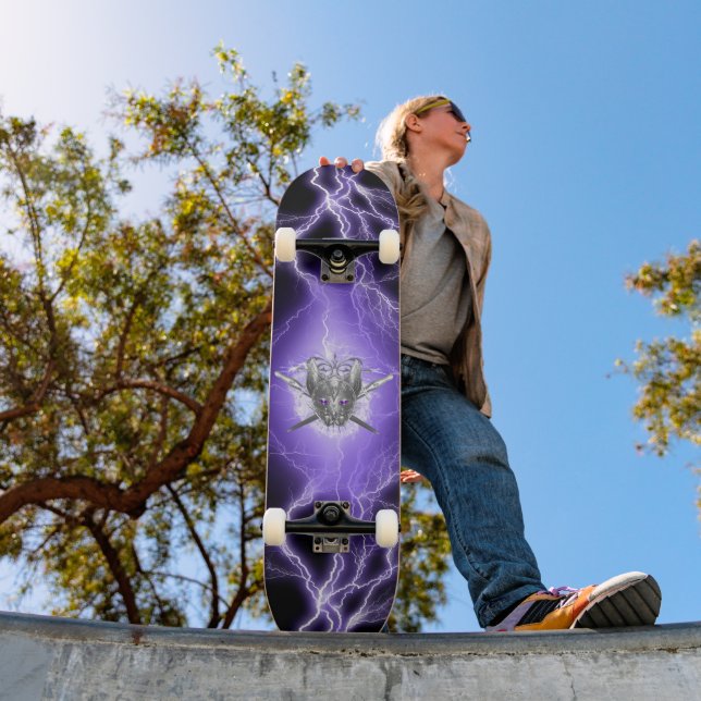 Epic Warrior Cat Skateboard (Utomhus 1)