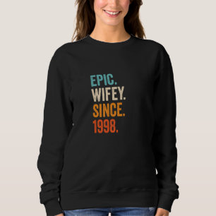 Epic Wifey sedan 1998 24:e Bröllop-årsdagen 24 T Shirt