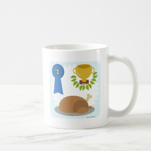 Epic Winner Chicken Dinner Logotyp Tecknad Design Kaffemugg