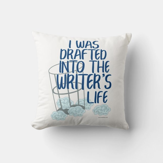 Epic Writers Life Draft Author Processaa Motto Kudde (Framsida)