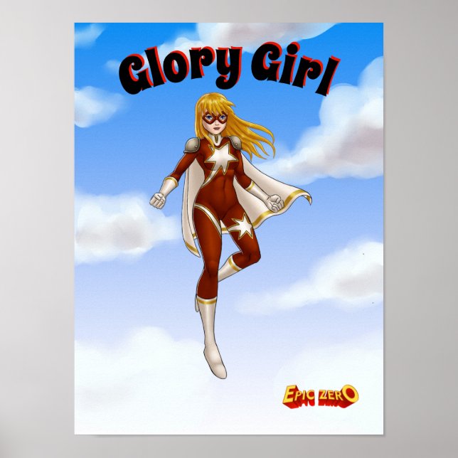 Epic Zero Glory Girl Poster (Framsidan)