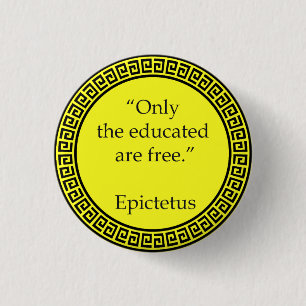 Epictetus - Endast de utbildade är fria Knapp