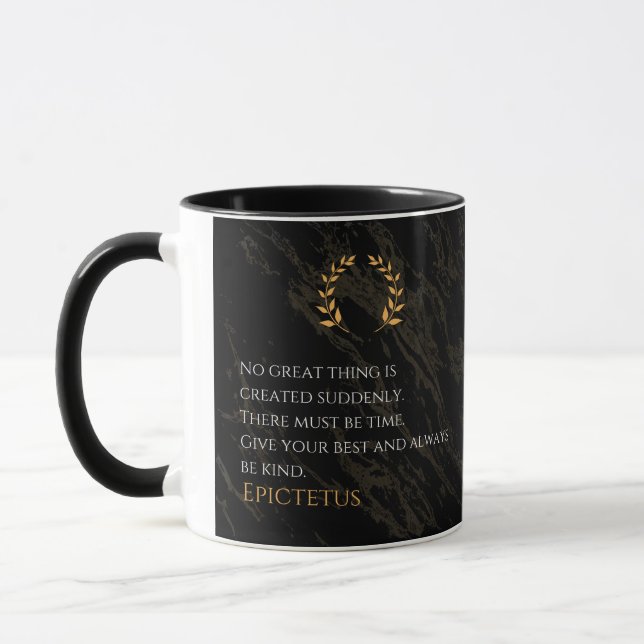 Epictetus recept for Greatness Mugg (Vänster)
