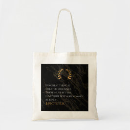 Epictetus recept for Greatness Tygkasse