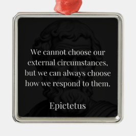 Epictetus Wisdom: Empowerment through Response Julgransprydnad Metall