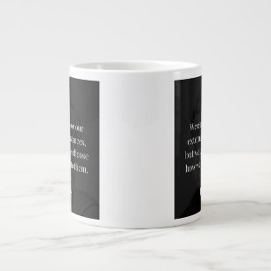 Epictetus Wisdom: Empowerment through Response Jumbo Mugg