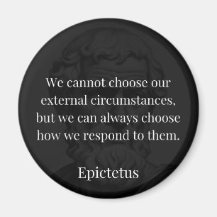 Epictetus Wisdom: Empowerment through Response Magnet