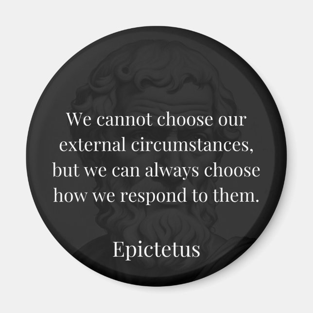 Epictetus Wisdom: Empowerment through Response Magnet (Framsidan)