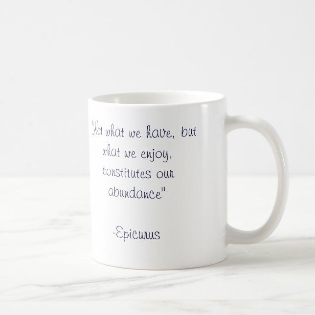 Epicurus Kaffemugg (Höger)