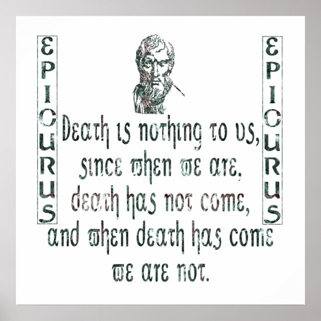 Epicurus Poster (Framsidan)