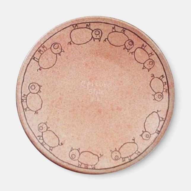 Epicurus Stil 1a Magnet (Framsidan)