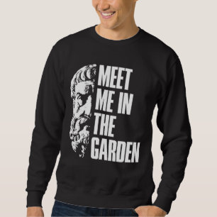 Epicurus träffade mig i Garden Hedonist Lång Ärmad Tröja