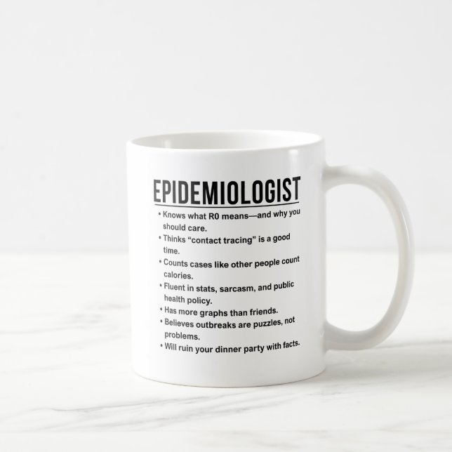 Epidemiolog Kaffemugg (Höger)