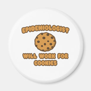 Epidemiolog ... Kommer att fungera för cookies Magnet