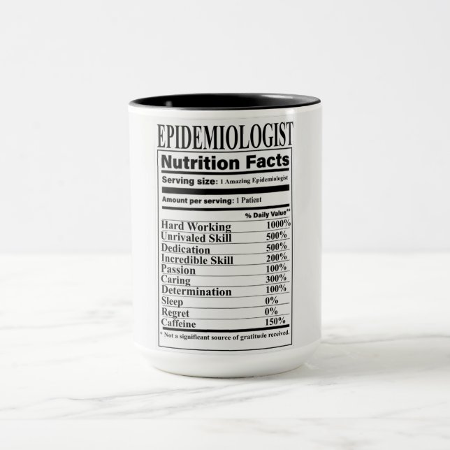 Epidemiolog Nutrition Fakta Mugg (Center)