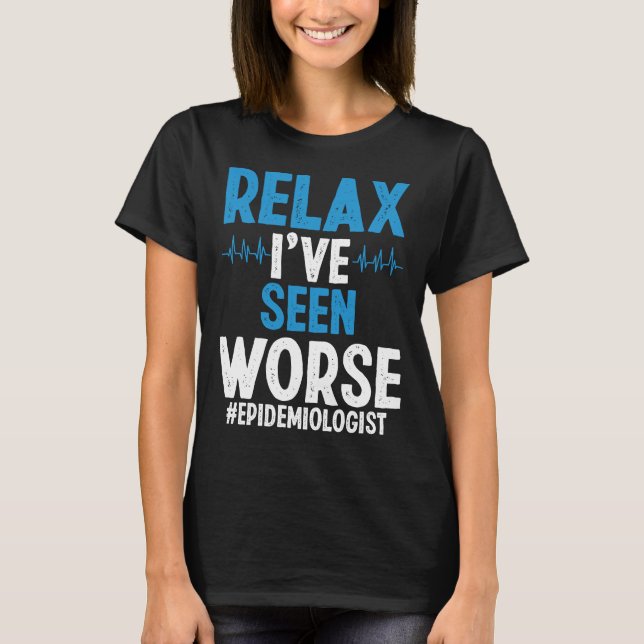 Epidemiologen uppskattningsvecka Epidemiologi T Shirt (Framsida)