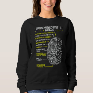 Epidemiologi Folkhälsa Doktor Brain Epidemiolo T Shirt