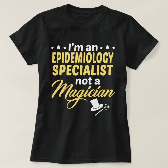 Epidemiologi Specialist T Shirt (Design framsida)