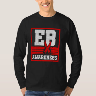 Epidermolysis Bullosa Butterfly Children Eb Warrio T Shirt