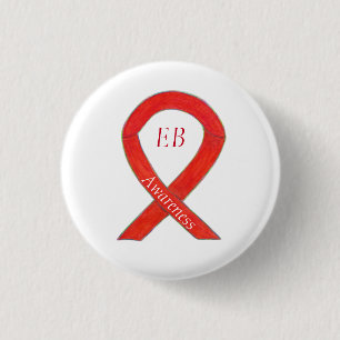 Epidermolysis Bullosa (EB) Awareness Ribbon Stift Knapp