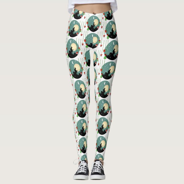 epifany christmas anana leggings (Framsida)