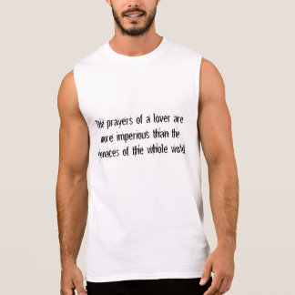 epigrammanar Ultra Sleeveless T-tröja för bomull Tröja