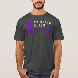 Epilepsi Awareness Choice Roligt Epileptic Warrior T Shirt