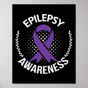 Epilepsi Awareness Day Rainbow Seizures Warrior Mo Poster