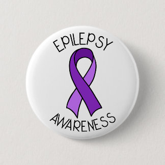 Epilepsi Awareness Ribbon Support Knapp