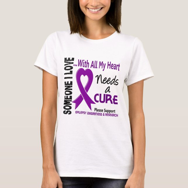 Epilepsi behöver en behandling 3 t-shirt (Framsida)