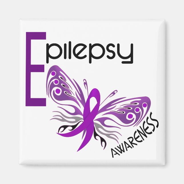 Epilepsi BUTTERFLY 3 Magnet (Framsidan)