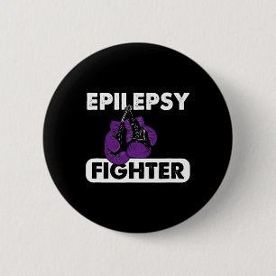 Epilepsi Fighter Boxing Survivor Lila Ribbon Knapp