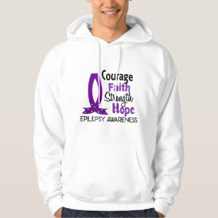 Epilepsi för hopp för kuragetrostyrka hoodie