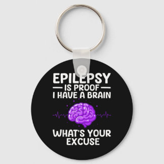 Epilepsi För Män Kvinnor Barn Epileptisk Epilepsi Nyckelring