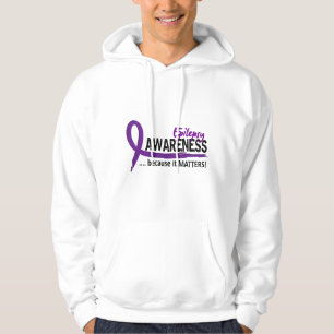 Epilepsi för medvetenhet 2 sweatshirt med luva