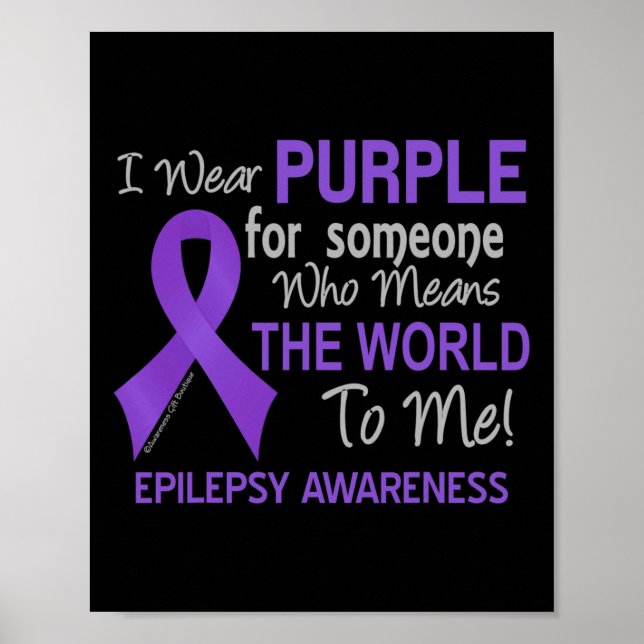 Epilepsi för någon som Elak världen för mig Poster (Framsidan)