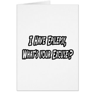 Epilepsi.. Hälsningskort