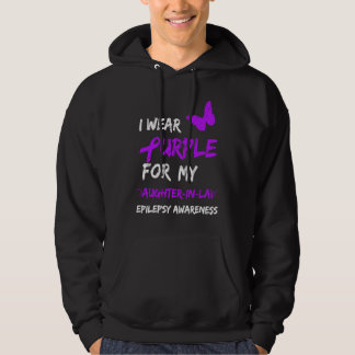 Epilepsi Jag Har Lila För Min Svärdotter Ribb Hoodie