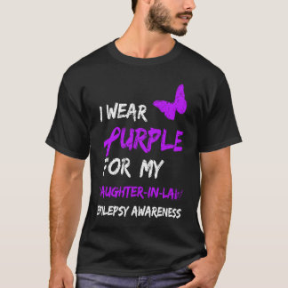 Epilepsi Jag Har Lila För Min Svärdotter Ribb T Shirt