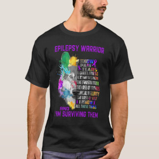 Epilepsi jag känner till alla dessa Sak och jag är T Shirt