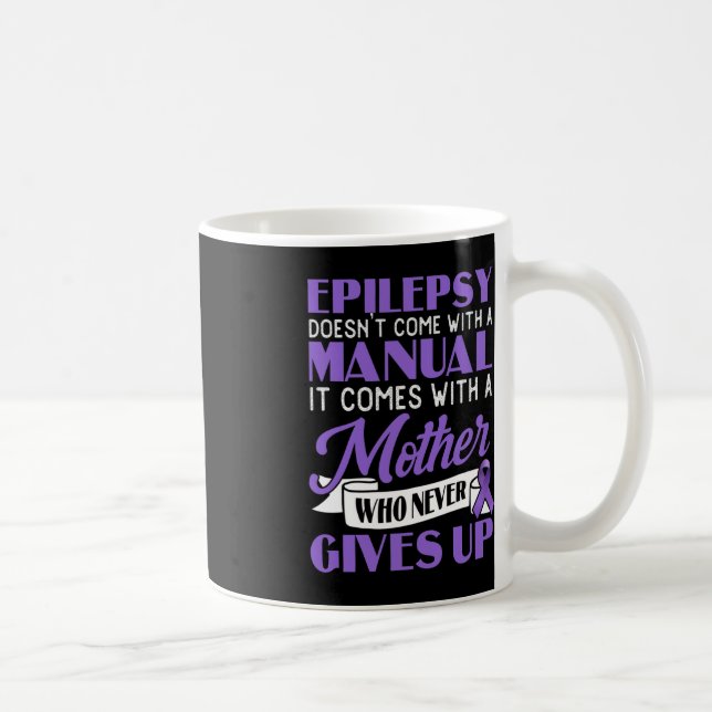 Epilepsi Komar inte med en manuell epilepsi Medvet Kaffemugg (Höger)