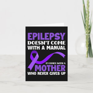 Epilepsi Komar inte med en manuell epilepsi Medvet Kort
