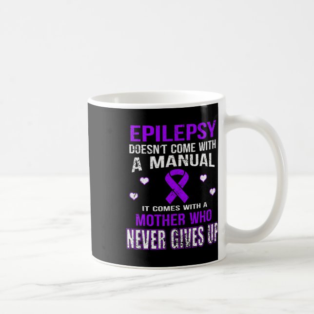 Epilepsi Kommer Med En Mor Som Aldrig Ger Upp  Kaffemugg (Höger)